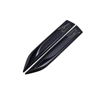 Ornament metalic Negru 20cmx2.9cm Cod: JS-17 Automotive TrustedCars foto
