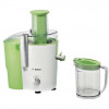 Storcator de fructe si legume MES25G0, 700 W, 2 viteze, sistem DripStop, verde/alb, Bosch