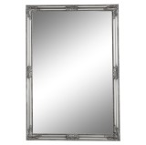 Cumpara ieftin Oglinda perete rama lemn argintiu Malkia 66x96 cm