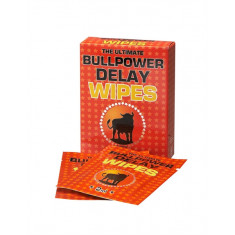 Servetele pentru intarzierea ejacularii Bull Power Wipes Delay 6x2ml