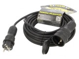 Prelungitor electric negru 10m 16A