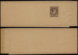 Monaco - Postal History Rare Postal Stationery Wrapper unused D.806