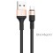 Cablu USB Hoco X26, USB-A la Type-C, 1m, 2A, Negru Auriu
