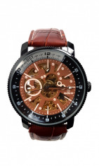 Ceas barbati automatic, business, elegant GOER G2120M foto