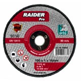 Disc pentru taiere metal Raider Pro 100x1x16 mm, durabil si precis