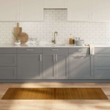 vidaXL Covor dreptunghiular, maro, 60x200 cm, bambus 376716