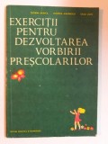 EXERCITII PENTRU DEZVOLTAREA VORBIRII PRESCOLARILOR - TATIANA BADICA