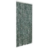 Cumpara ieftin Perdea pentru insecte, verde si alb, 100 x 220 cm, chenille