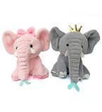 Elefant de Pluș 30 Cm, 2 Culori