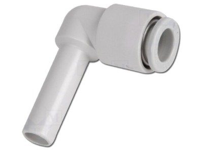 Conector push-in 90&amp;deg; polipropilenă 6mm foto
