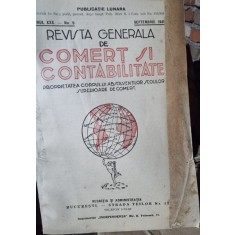 Revista generala de Comert si Contabilitate Nr. 9 /1941