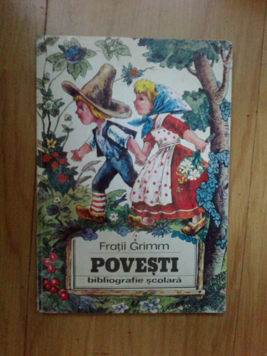 a2 Fratii Grimm - Povesti - bibliografie scolara