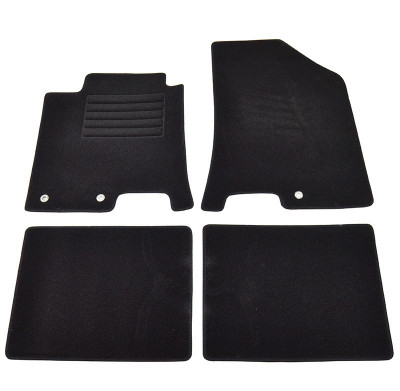 Covorase mocheta Hyundai I40 2011- Negre, set de 4 bucati AutoDrive ProParts foto