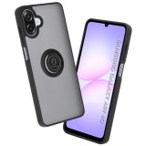 Husa Samsung Galaxy A07 4G Asteroid GSM Glinth cu inel suport stand magnetic, negru