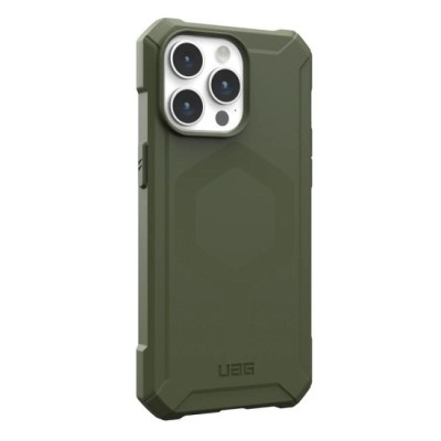 Husa pentru iPhone 15 Pro - UAG Essential Armor MagSafe - Olive Drab foto
