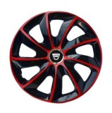 Set 4 capace roti Extra Stig Red R17 pentru gama auto Dacia, Autohelix MSA