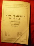 D.I.Cranguri - Prin plaiurile Buzaului - Colectia Romania Turistica 1937 , 33pag