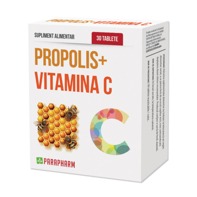 Propolis+vitamina c 30tb quantum pharm foto