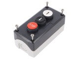Casetă de comandă Harmony XB5 cu 3 butoane IP66 plastic