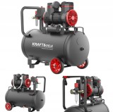 Compresor aer 50L fara ulei silentios 1500W 290 L min(KD1391)