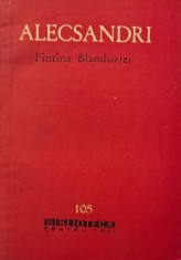 Fantana Blanduziei. Teatru, vol. II - Vasile Alecsandri
