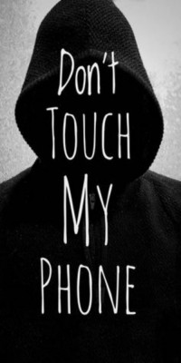 Husa Personalizata XIAOMI Redmi Note 9S Don&amp;#039;t touch my phone foto