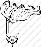 Catalizator OPEL ASTRA H (L48) (2004 - 2016) BOSAL 090-016