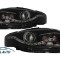 Set 2 faruri LED DRL Xenon Look compatibil cu AUDI A4 B7 (2004-2008) Negru