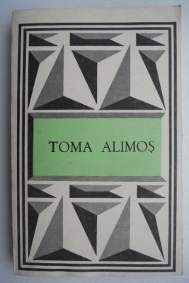 Toma Alimos (Texte poetice alese) foto