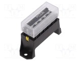 Ladă de siguranţe MTA 19mm 100A cu &icirc;mpingere, 6 piste, &icirc;nşurubare