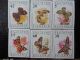 Bulgaria-Fauna,fluturi -bloc nestampilat MNH
