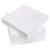 Servetele Albe 33x33 cm, 2 Straturi, 100 buc/pac, Aria - Servetele de Masa Horeca, Absorbante, Bordura