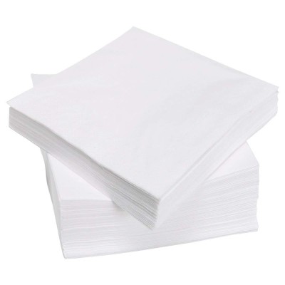 Servetele Albe, 33x33cm, 2 Straturi, 100 buc pac foto