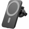 Incarcator auto wireless magnetic cu incarcare rapida, 15W, rotire 360 grade, compatibil Iphone, Ro Group