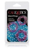 Set 3 Inele Penis Texturate Island Rings CalExotics, Roz