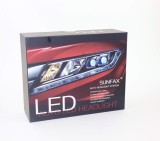 Cumpara ieftin Kit Becuri LED Auto Cree CSP Dual Color 3500K-6000K, 50W, 5000lm, IP68 - 1 Buc