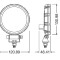 PROIECTOR LED 2700K, 1100 LM - LEDriving REVERSING VX120R-WD OSRAM