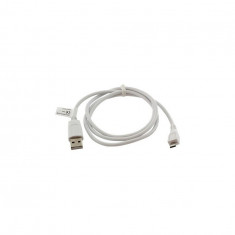 Cablu de date de la USB 2.0 la Micro USB-Lungime 95cm-Culoare Alb
