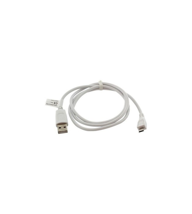 Cablu de date de la USB 2.0 la Micro USB-Lungime 95cm-Culoare Alb