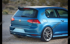 Difuzor VW GTI prelungire bara spate Volkwsagen Golf 7 R 2012-2016 v2 foto