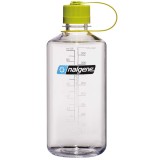 Sticlă de apă NALGENE Narrow Mouth Sustain 1.0L clear green