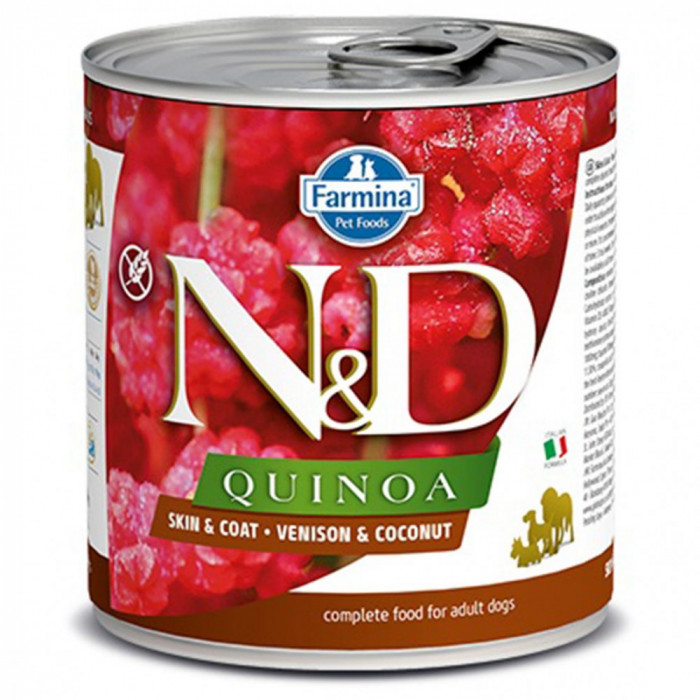 Farmina N&amp;amp;D dog QUINOA venison &amp;amp; coconut 285 g