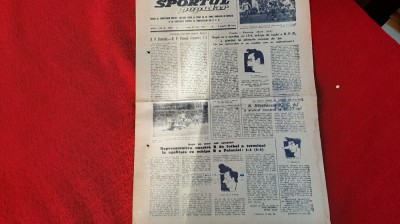 Ziar Sportul Popular 20 05 1957 foto