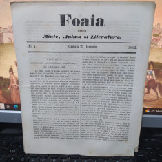 Foaia pentru Minte, Inimă și Literatură, nr. 4, 27 Ianuarie 1862, Aricescu, 081