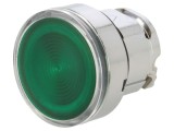 Comutator apăsare 22mm verde IP66