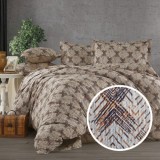 Lenjerie de pat creponata 100% bumbac (crep22)