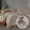 Lenjerie de pat creponata 100% bumbac (crep22)