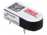Convertor DC/DC 1W 12V-2kVDC 0.5mA THT