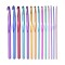 Set crosetat format din 14 carlige multicolore, dimensiuni 2-10mm