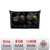 Navigatie HHyundai I30 2011-2016 Android Octa Core Qualcomm 2K Qled 8+128 DTS DSP 360 4G Optical CarStore Technology